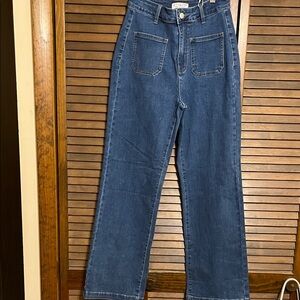 Ettelo High Rise Blue Jeans